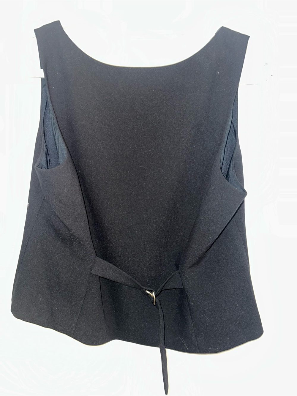 Abercrombie & Fitch Black Square-Neck Button Tank - Picture 3 of 3